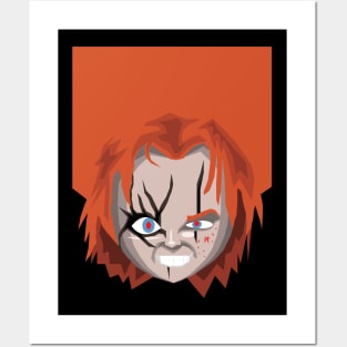 Horror movie Miss Chucky film cult  killer doll Posters and Art